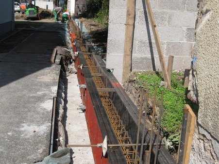 Beton- und Mauerarbeiten