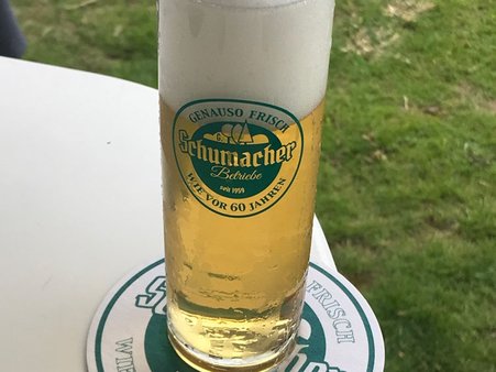 Päffgen Kölsch im Schumacher-Stil